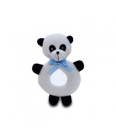 Panda Chocalho - Laço Azul 
